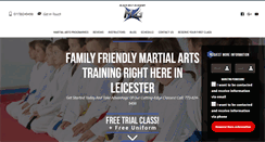 Desktop Screenshot of martialartsleicestermg.com